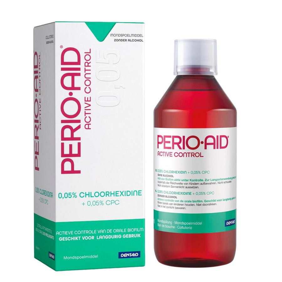 liefde Kennis maken Oprecht Perio-Aid Active Control Mondspoelmiddel met 0,05% Chx kopen - Pazzox