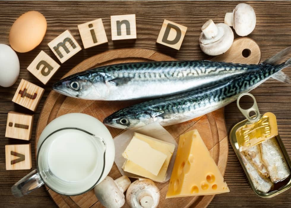Voeding rijk aan vitamine D