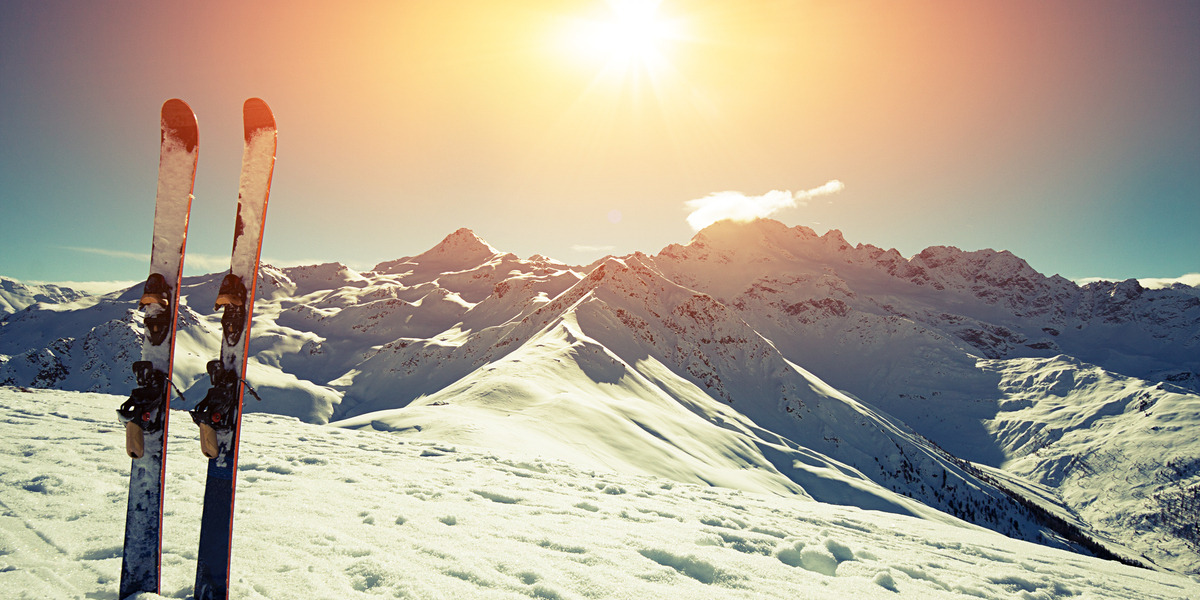 Zonnebescherming bij het skiën