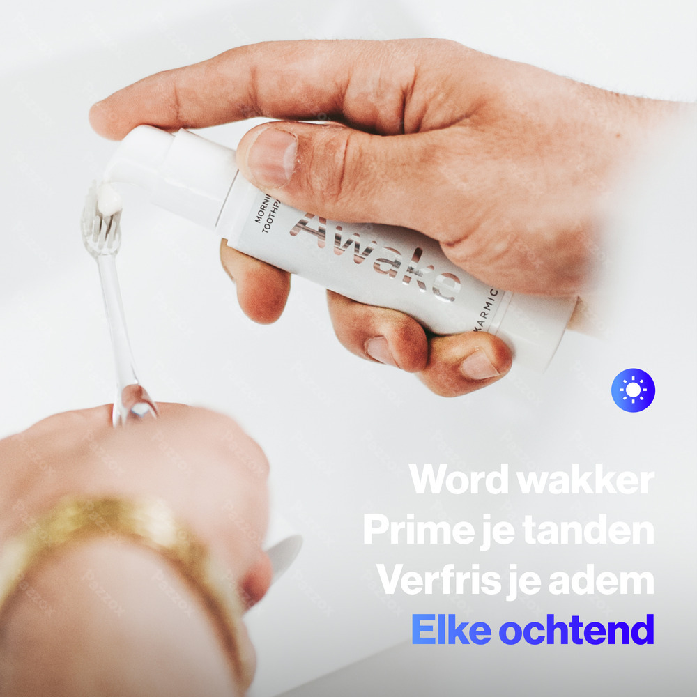 Karmicare Bioritmische Mondhygiëne: 2-in-1 Nano Hydroxyapatite Tandpasta 2x32ml