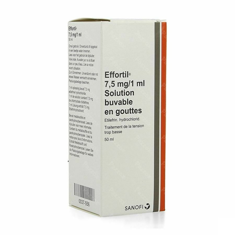 Effortil 7,5mg/ml Gouttes 50ml