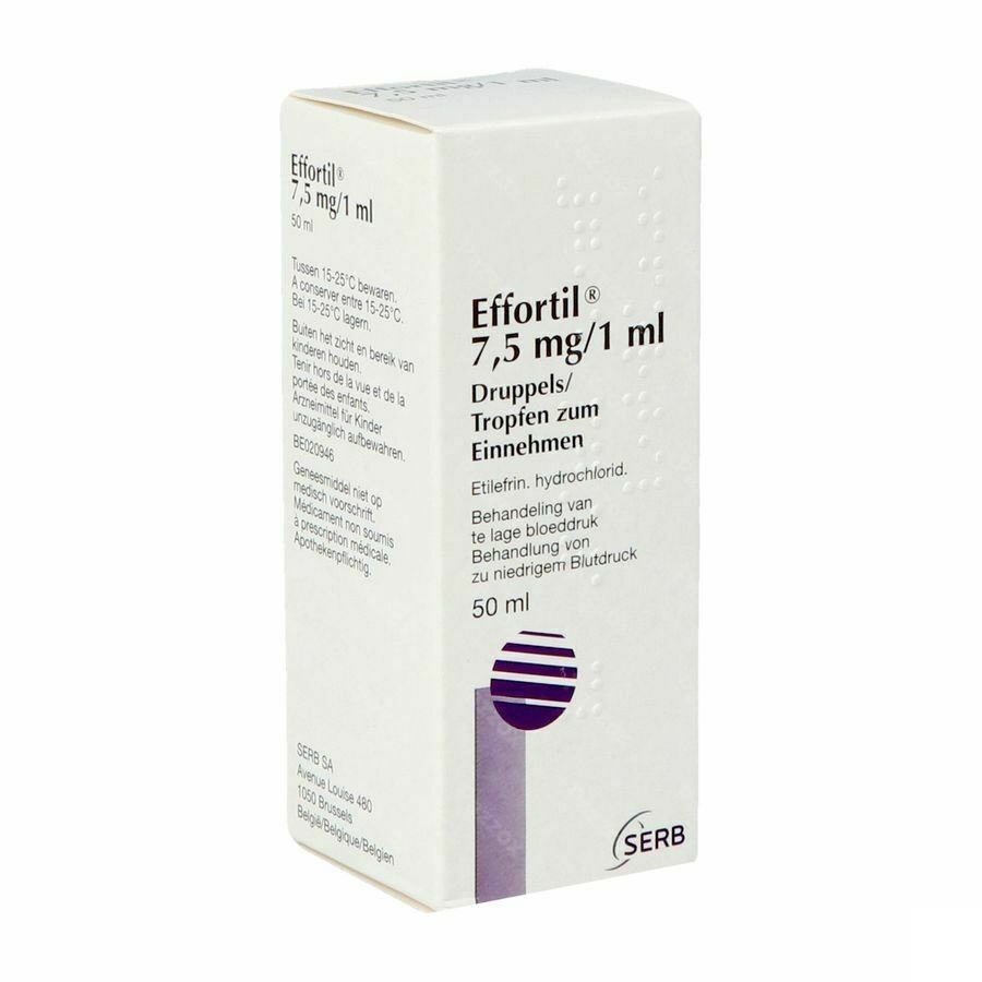 Effortil 7,5mg/ml Gouttes 50ml
