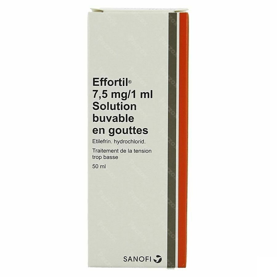 Effortil 7,5mg/ml Gouttes 50ml