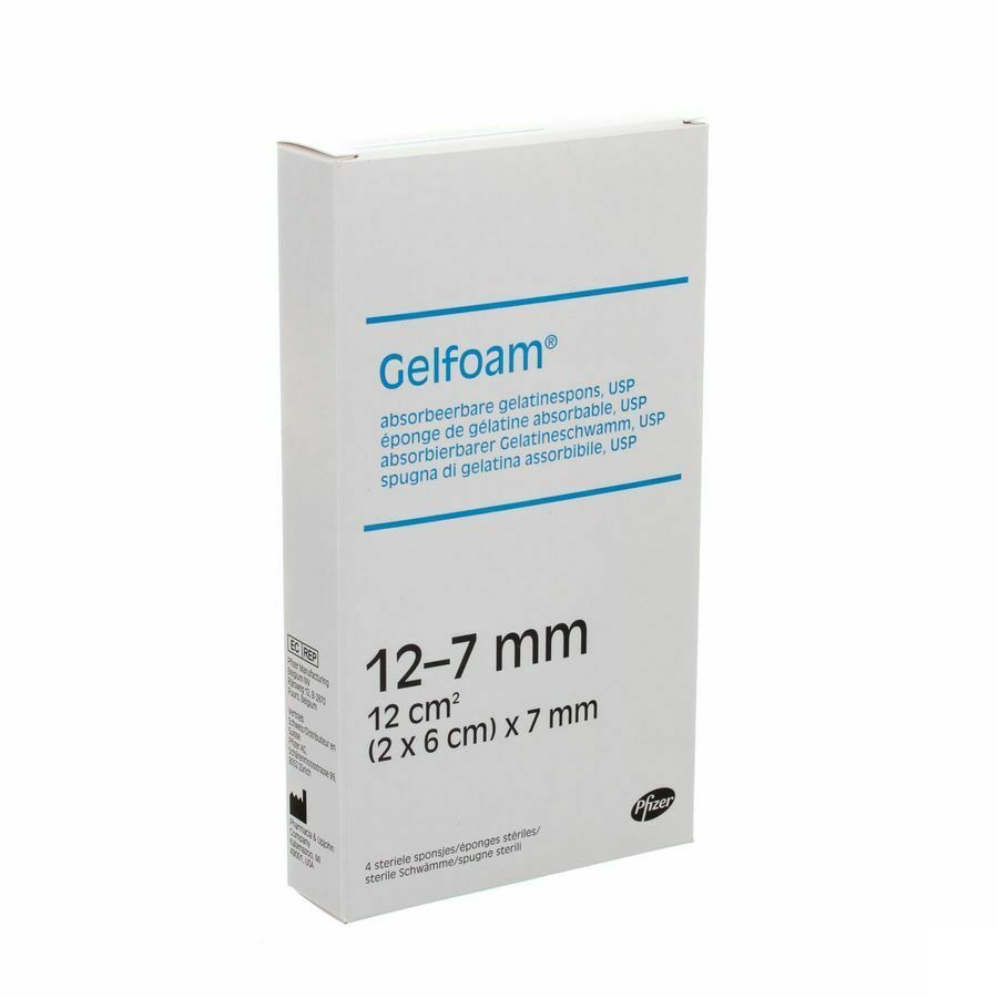 Gelfoam Size 12 Ster Spons 4 St
