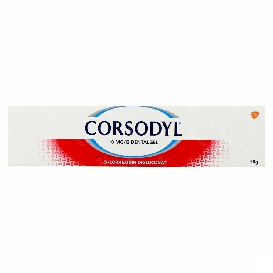 Corsodyl 10mg/g Gel Dentaire Tube 50g