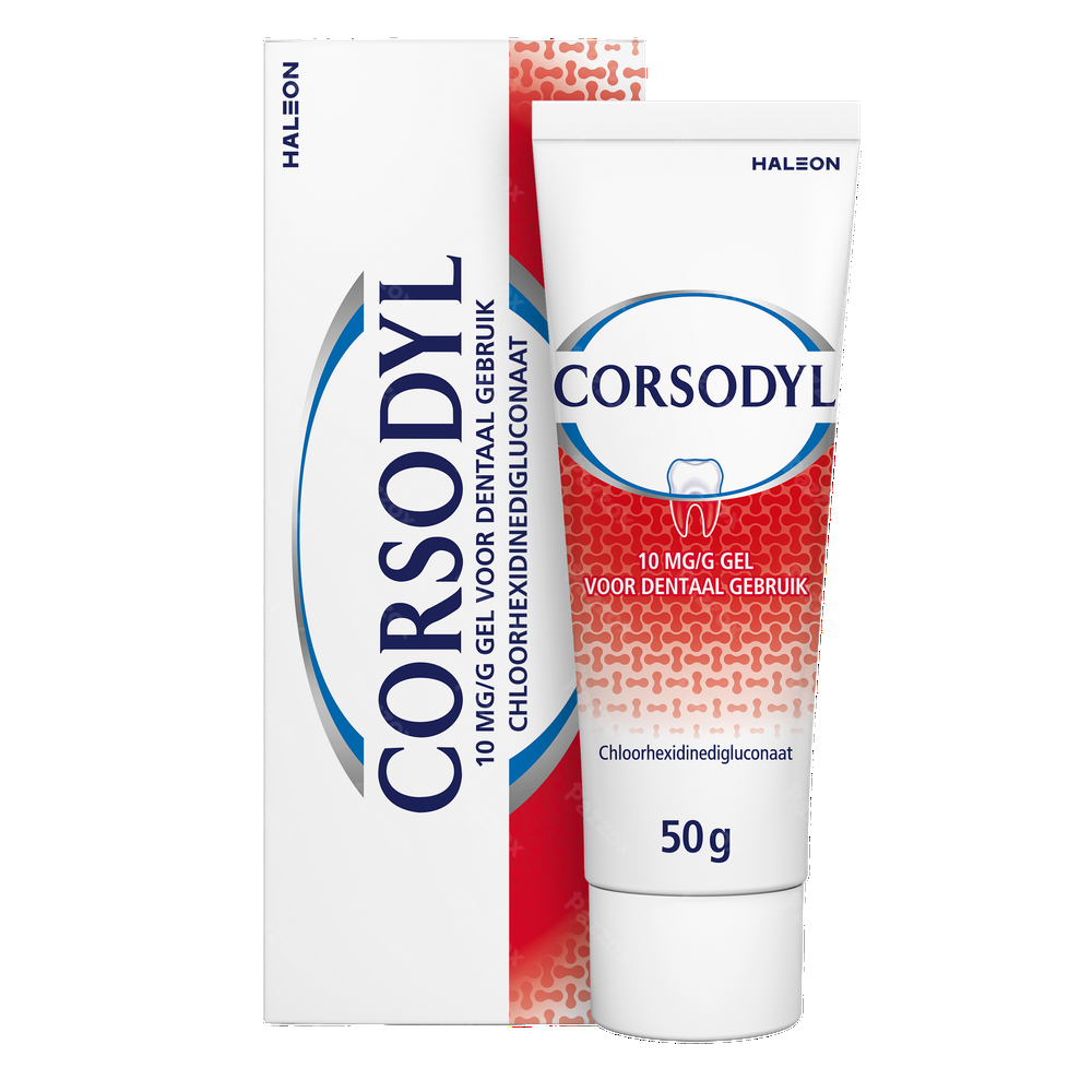 Corsodyl 10mg/g Tandgel Tube 50g