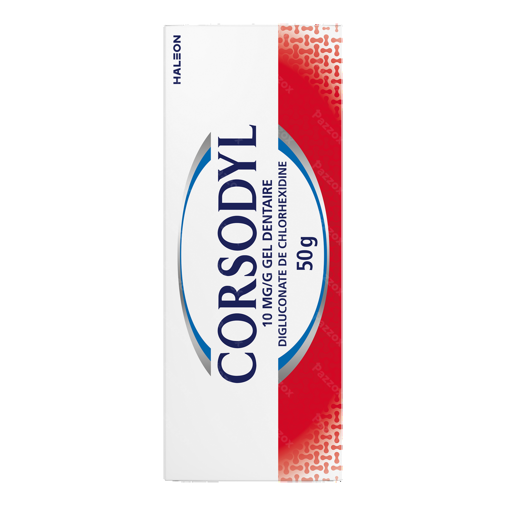 Corsodyl 10mg/g Gel Dentaire Tube 50g