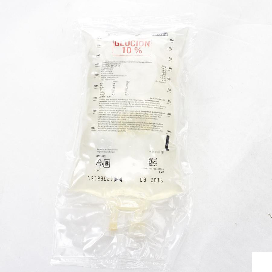 Bx Pl Glucion 10 % 1000ml