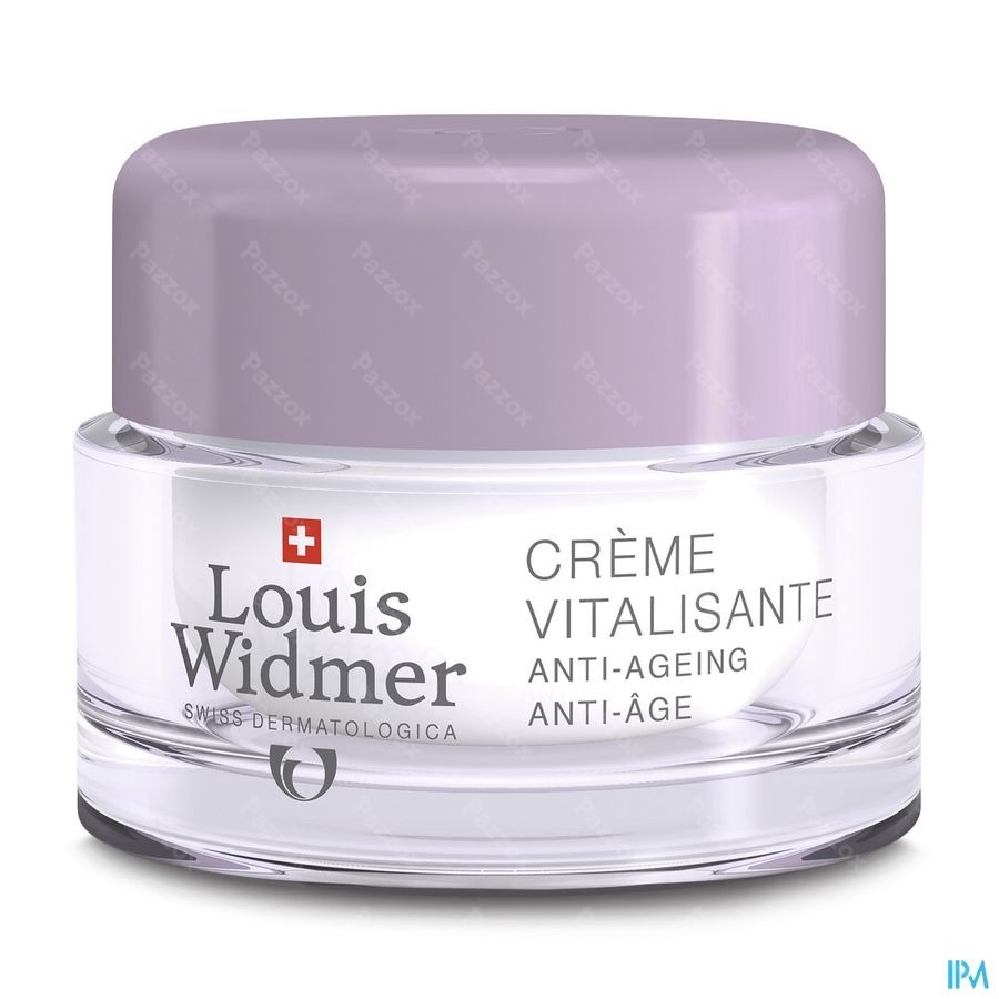 Louis Widmer Crème Vitalisante Sans Parfum 50ml