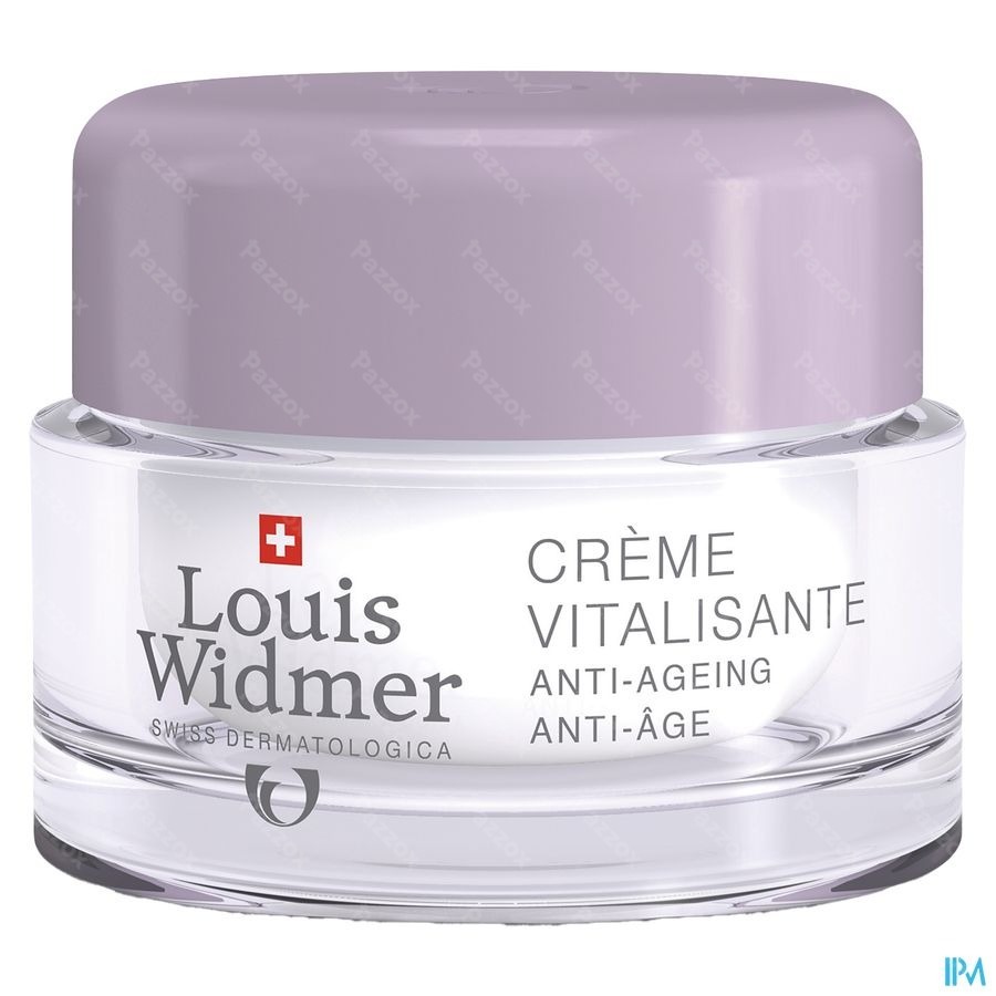 Louis Widmer Crème Vitalisante Sans Parfum 50ml