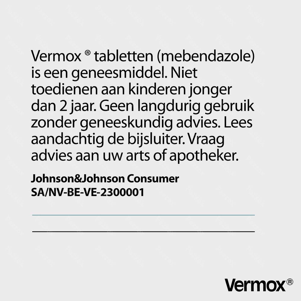 Vermox 6 Tabletten