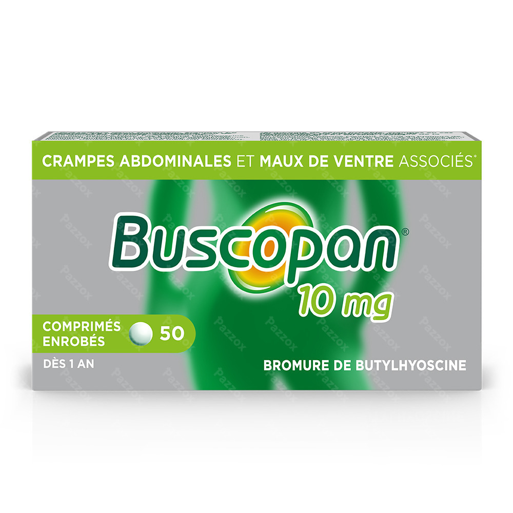 Buscopan Drag 50 X 10mg