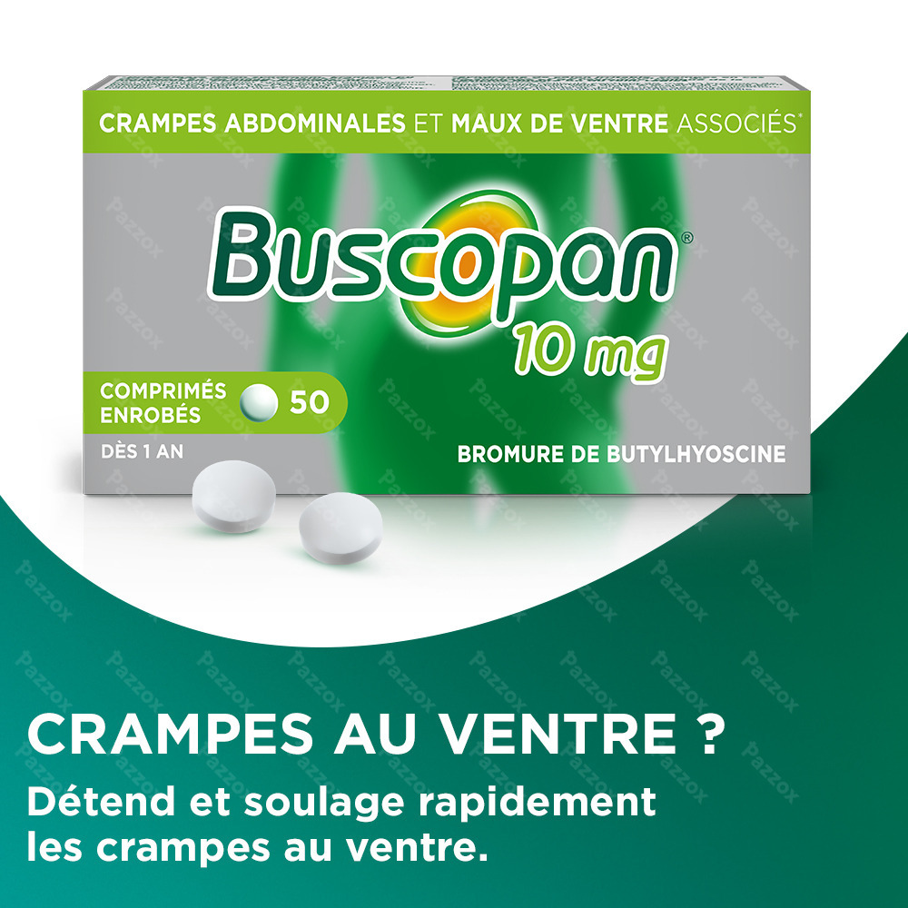 Buscopan Drag 50 X 10mg