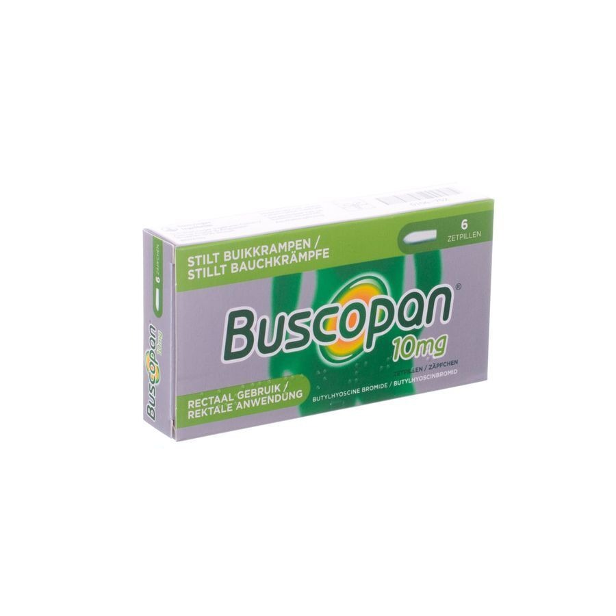 Buscopan Supp 6 X 10mg