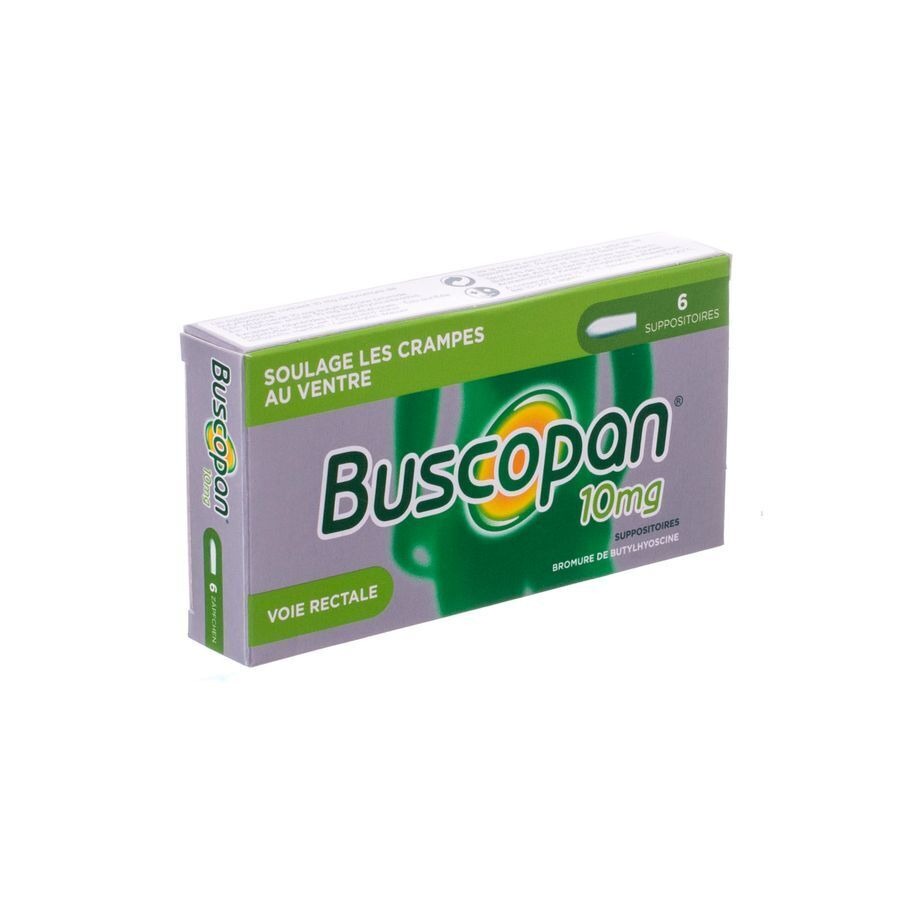 Buscopan Supp 6 X 10mg