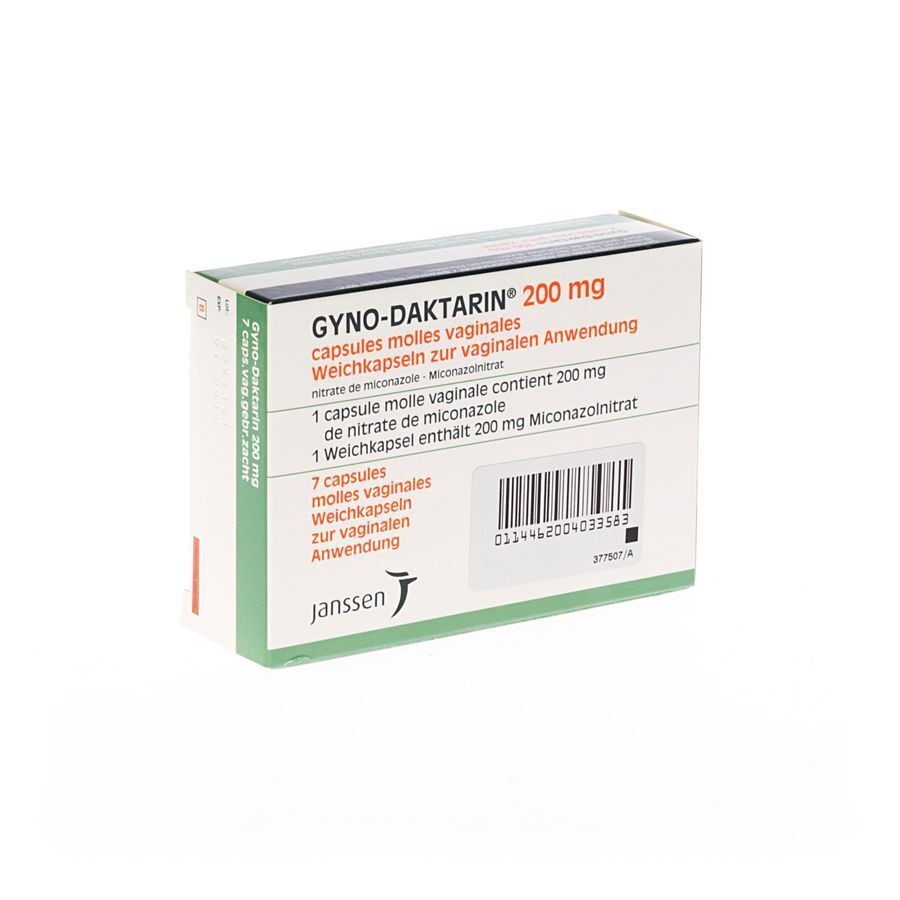 Gyno-daktarin Ovule 7 X 200mg