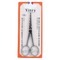 Ciseaux Moustaches Inox Brillants