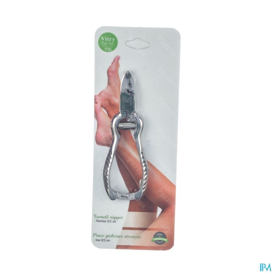 Nageltang Pedicure Met Bufferveer Inox 14cm