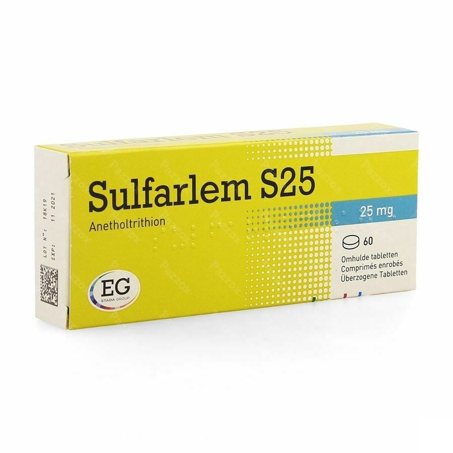 Sulfarlem S 25 60 Tabletten
