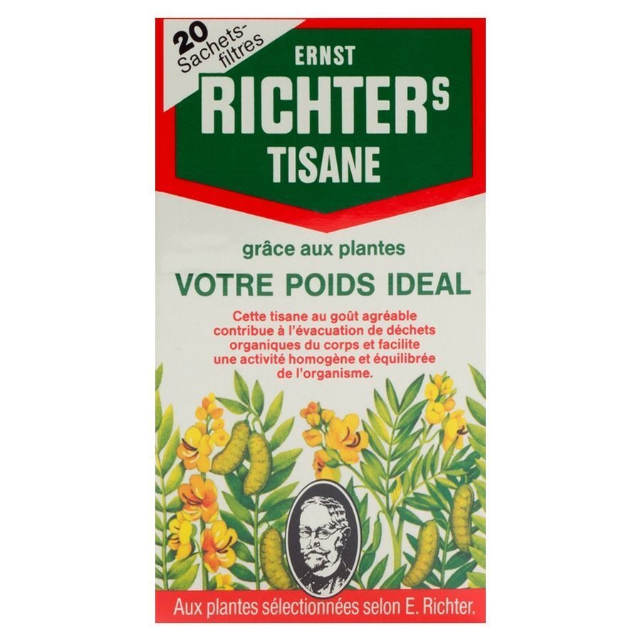 Ernst Richter Tisane Amaigrissante Filtre 20