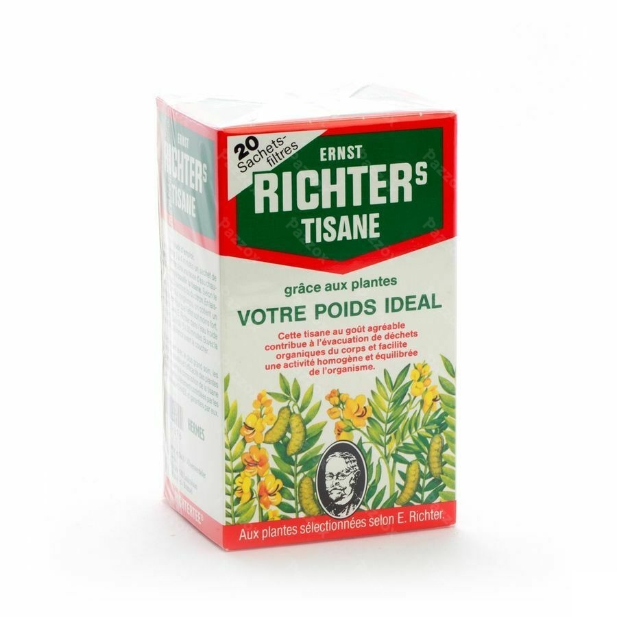 Ernst Richter Tisane Amaigrissante Filtre 20