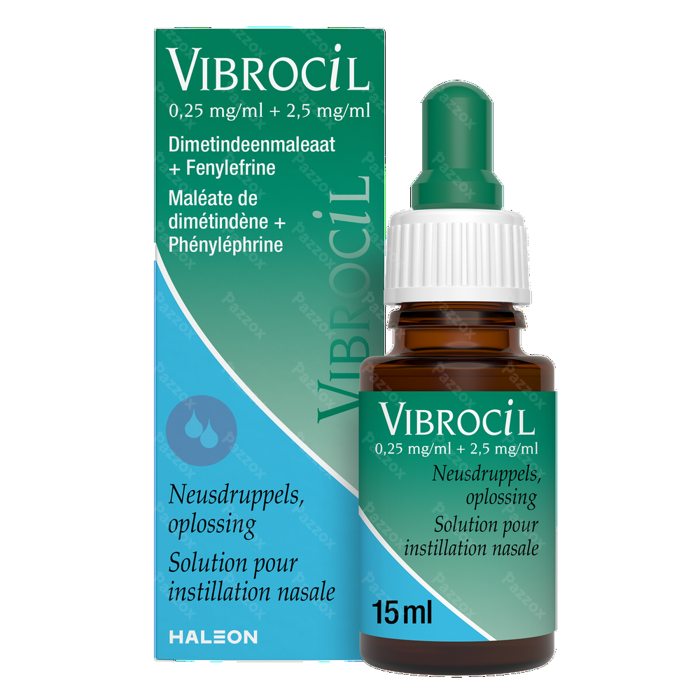 Vibrocil Neusdruppels 15ml