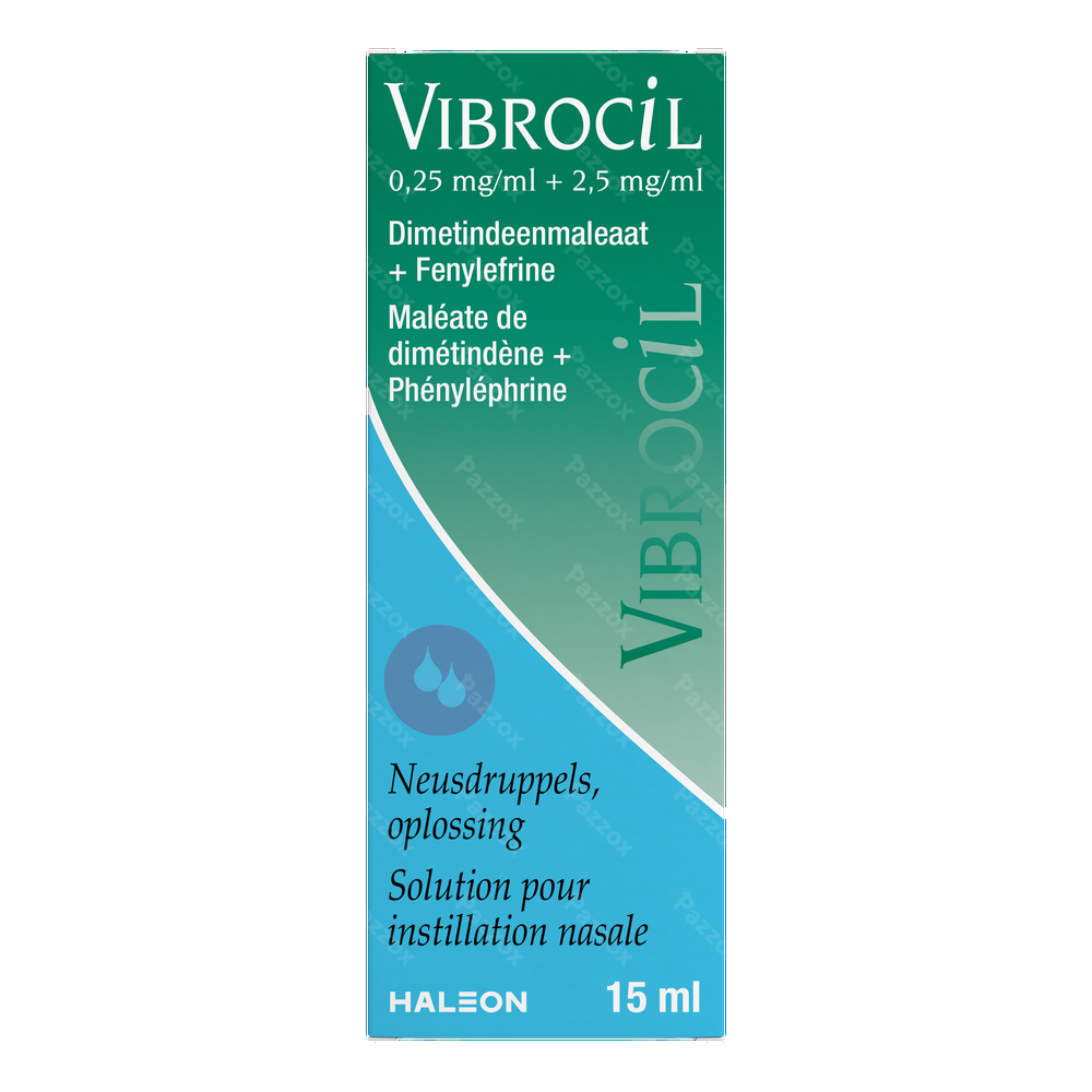Vibrocil Neusdruppels 15ml