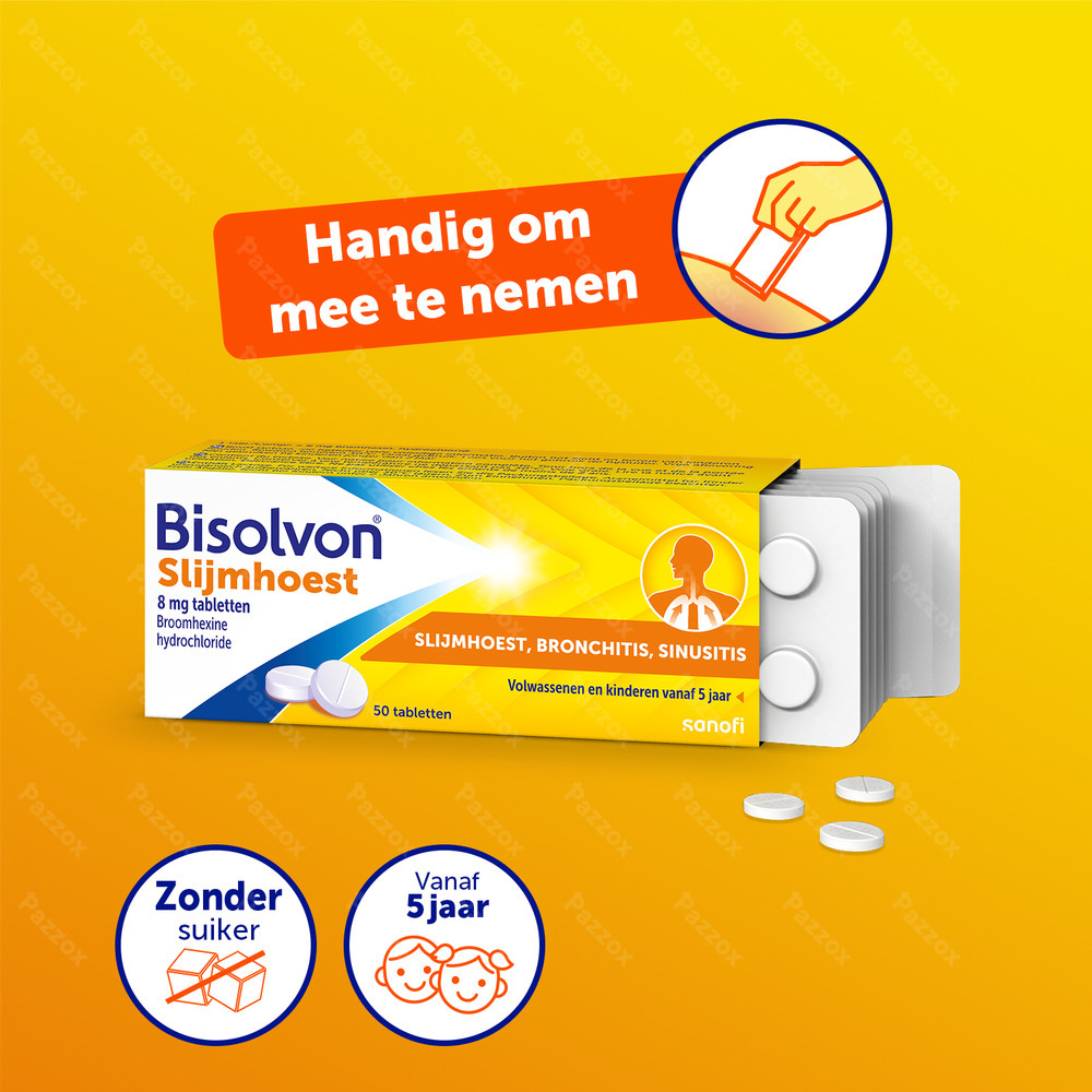 Bisolvon 8mg 50 Tabletten