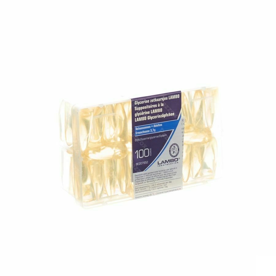 Glycerine Lambo Suppo Conique Ad 100 Blister