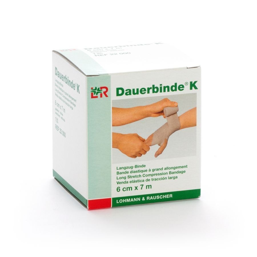 Dauerbinde K Bde Elast 6cmx7m