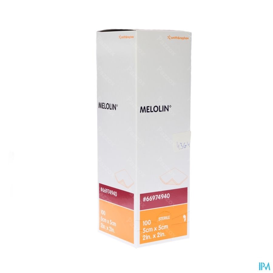 Melolin Cp Ster 5x 5cm 100 66974940