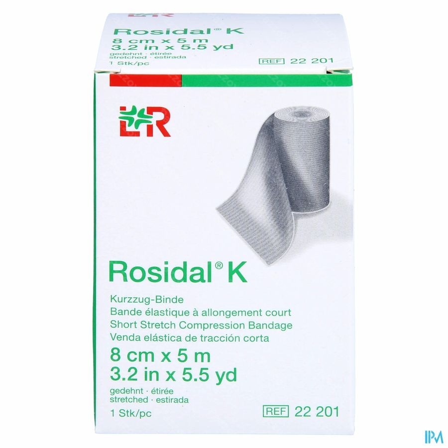 Rosidal K Bande Elast 8cmx5m 22201