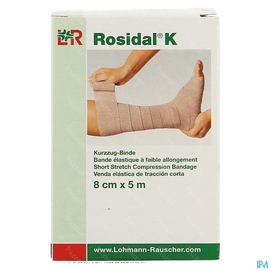 Rosidal K Bande Elast 8cmx5m 22201
