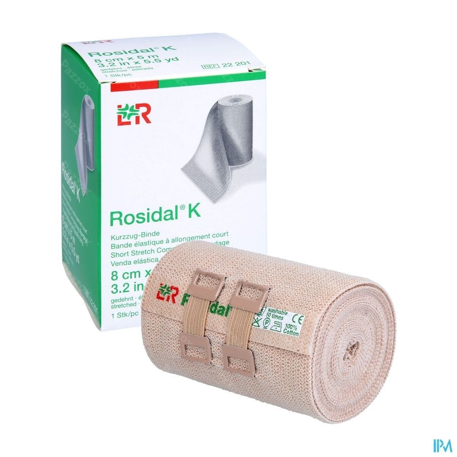 Rosidal K Bande Elast 8cmx5m 22201