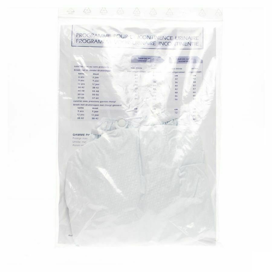 Pharmex Broek Incont +drukknop 38-42