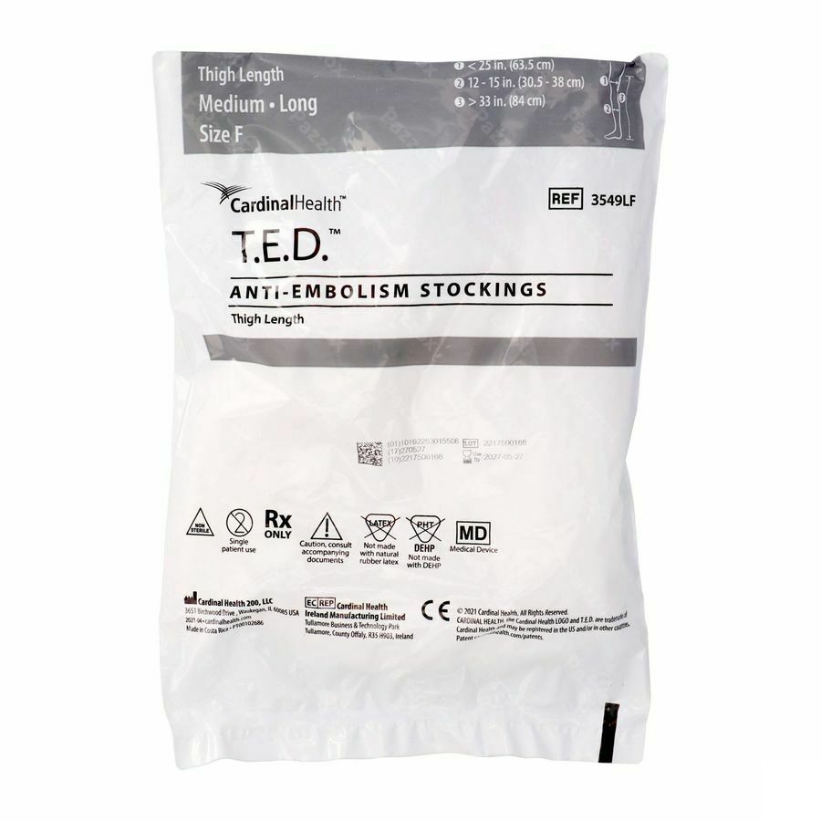 Ted Bas Cuisse 37280l Regul Blanc