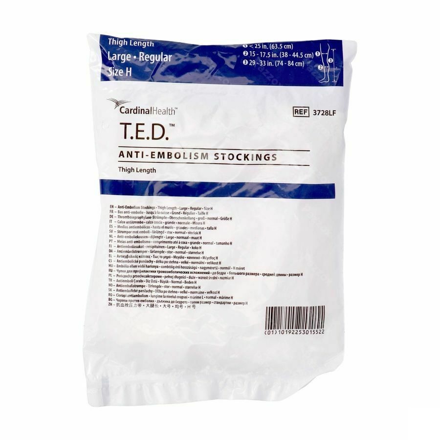 Ted Bas Cuisse 37280l Regul Blanc