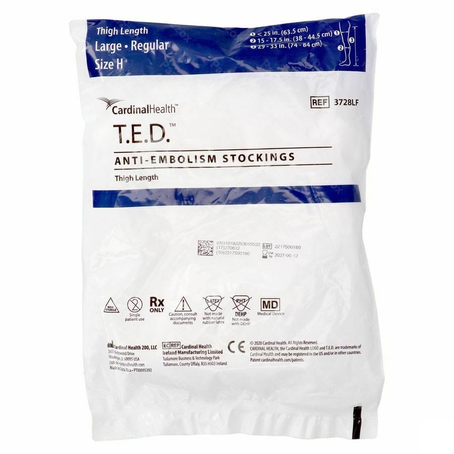 Ted Bas Cuisse 37280l Regul Blanc