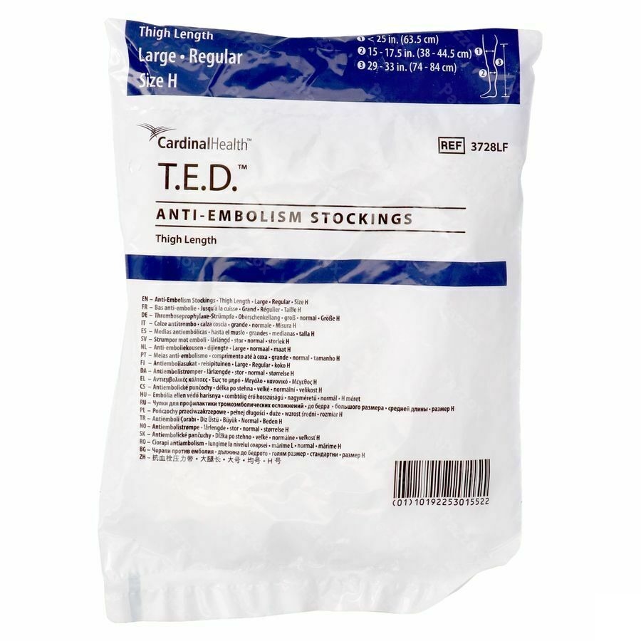 Ted Bas Cuisse 37280l Regul Blanc