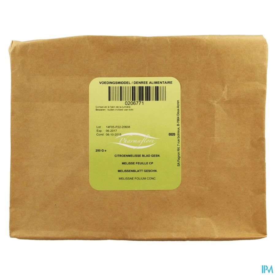 Melisse Feuille Coupee 250g Fag