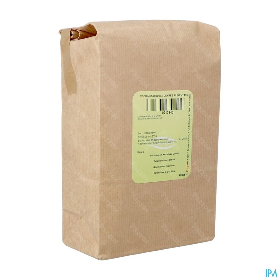 Goudsbloem Kroonblad Doos 100g Fag