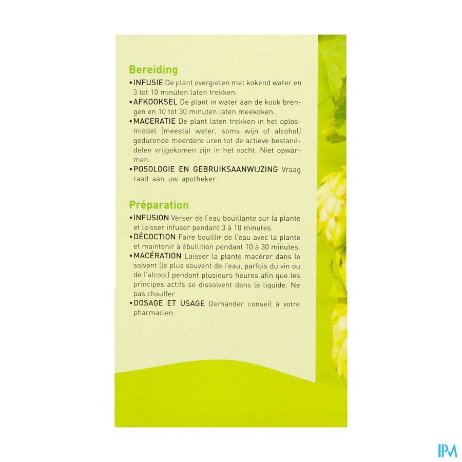 Wijnstok Blad Doos 250g Fag