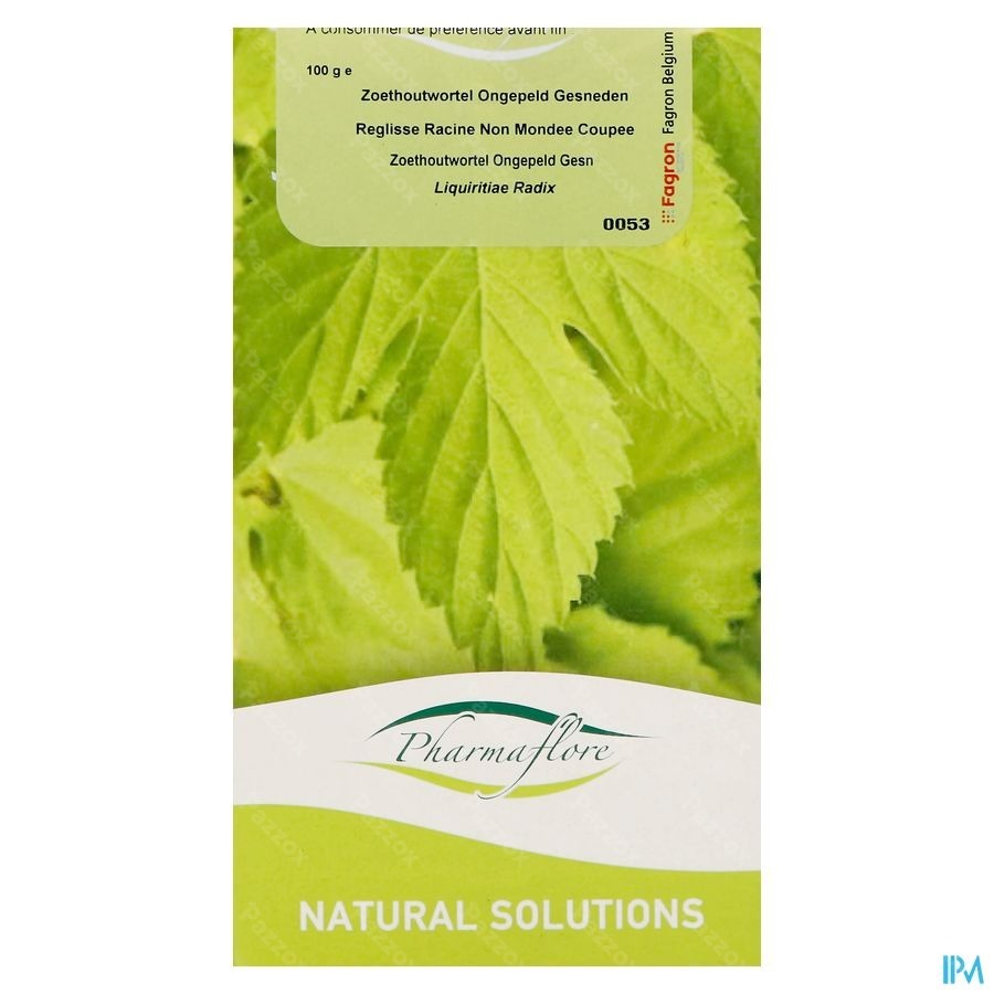 Zoethoutwortel Ongepeld Doos 100g Fag