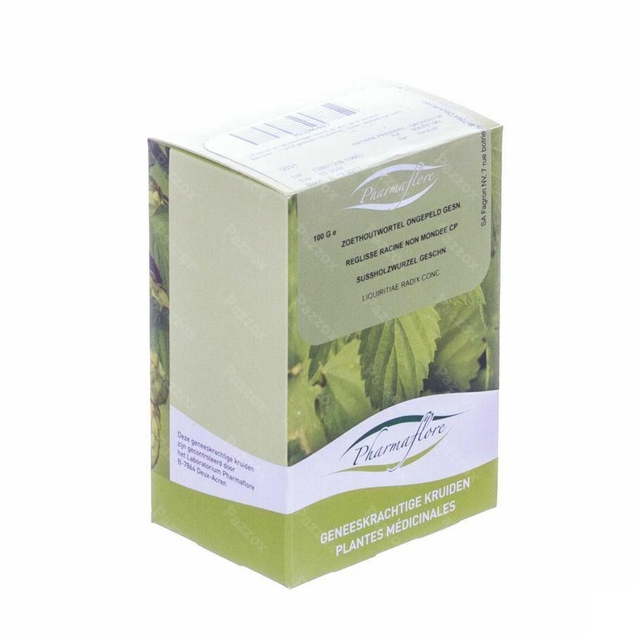 Zoethoutwortel Ongepeld Doos 100g Fag