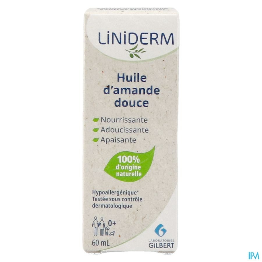 Liniderm Huile Amande Douce 60ml