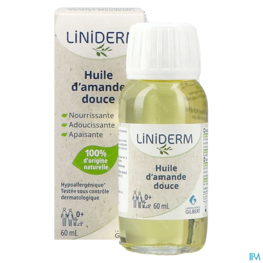 Liniderm Huile Amande Douce 60ml