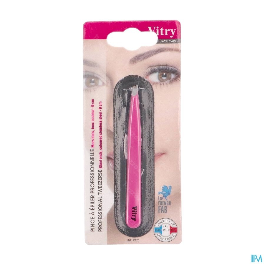 Pince A Epiler Prof. Mors Biais Inox