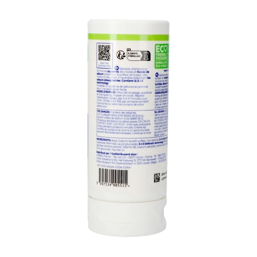 Allerderm Sebolytic Shampooing Pg 200ml