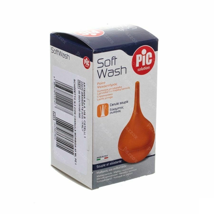 Wolf Poire Lavem. 5 S/canule 85ml