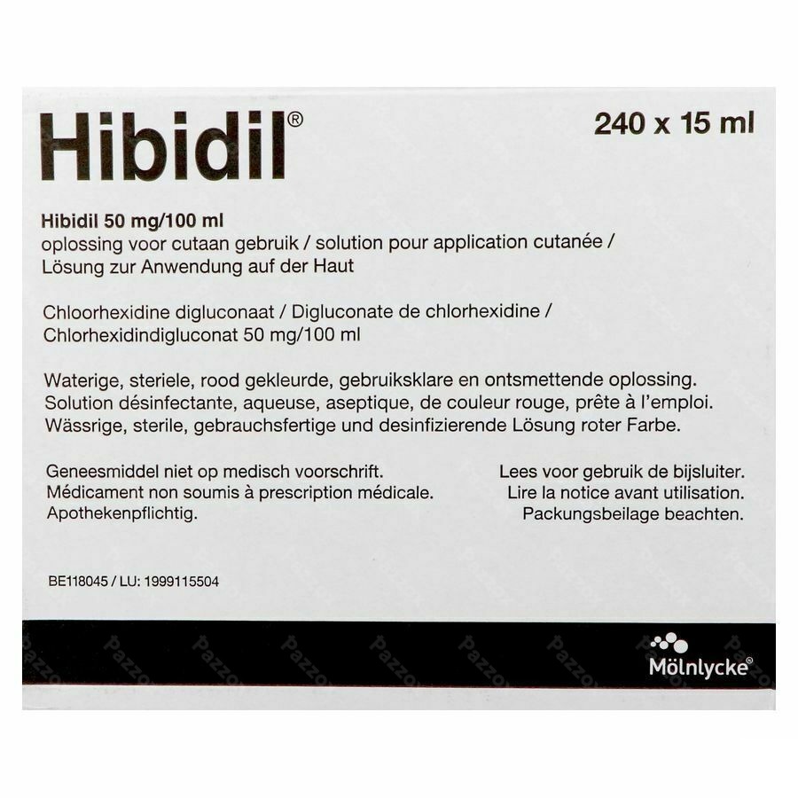 Hibidil Ontsmettingsmiddel 240x15ml 